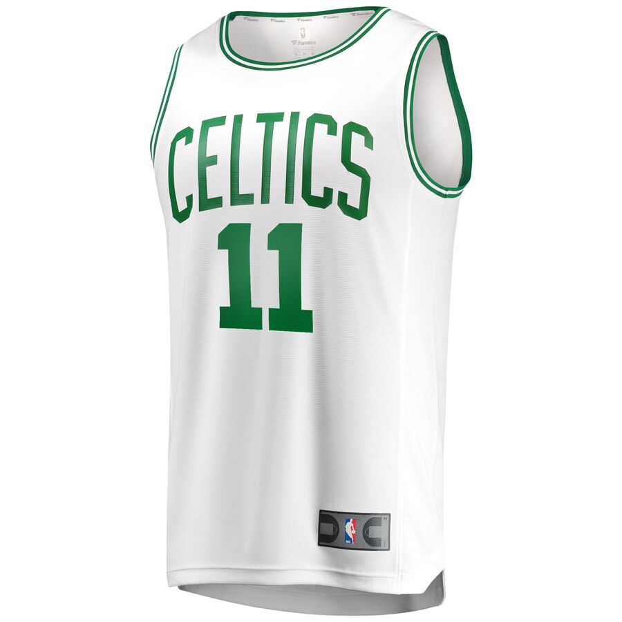 Alternative view of Enes Kanter Boston Celtics Fanatics Branded Fast Break Replica Player Basketball Jersey - Association Edition - White