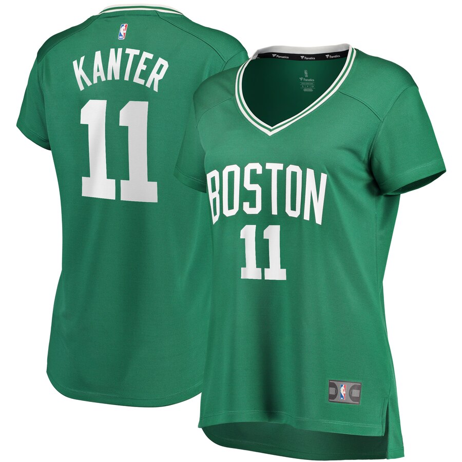Enes Kanter Boston Celtics Fanatics Branded Women's Fast Break Replica Player Basketball Jersey - Icon Edition - Black