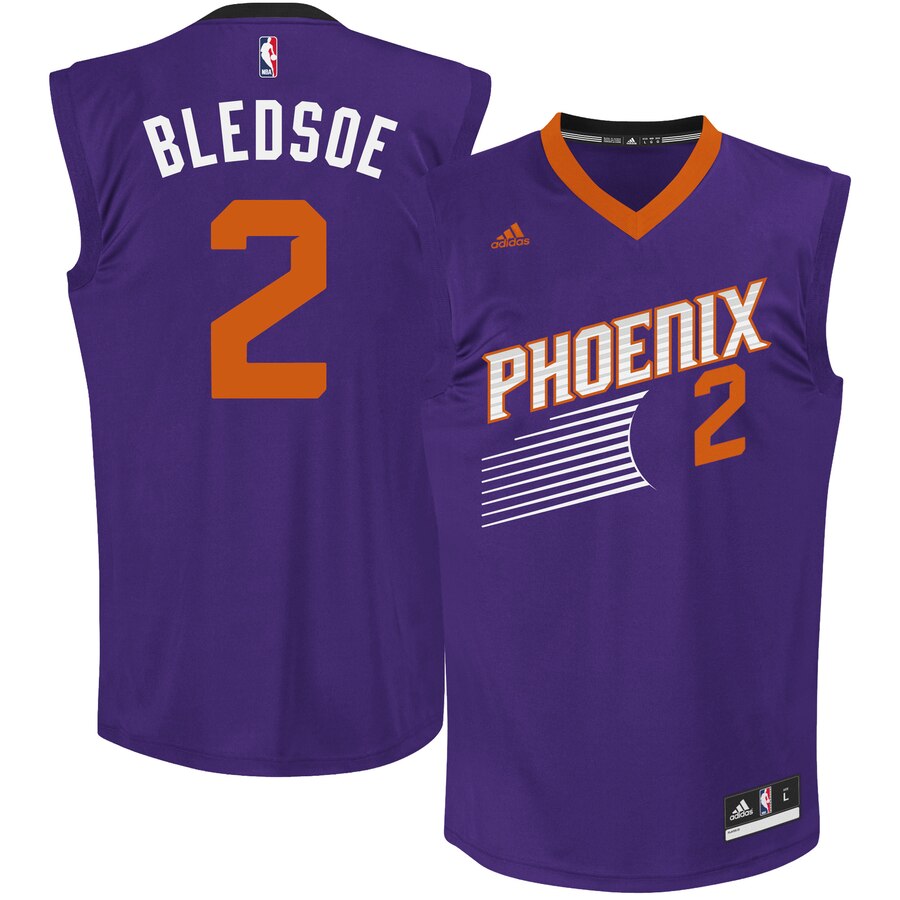 Eric Bledsoe Phoenix Suns Adidas Youth Boy's Replica Jersey - Purple