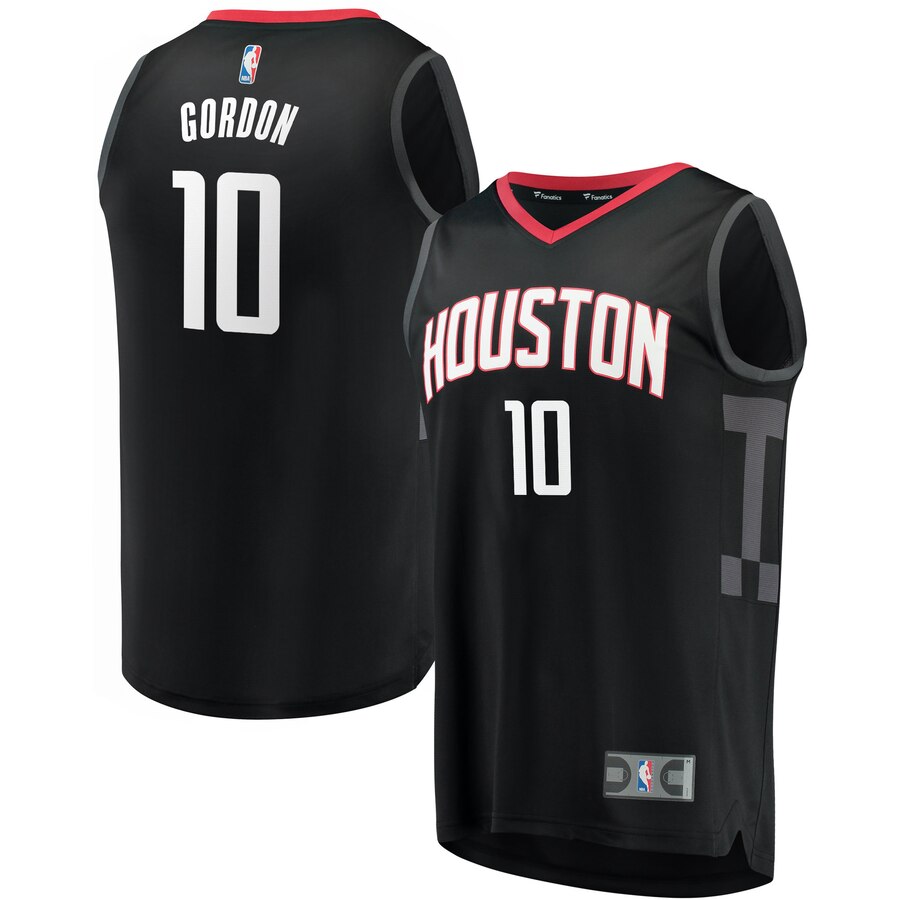Eric Gordon Houston Rockets Fanatics Branded Fast Break Replica Basketball Jersey Black - Statement Edition