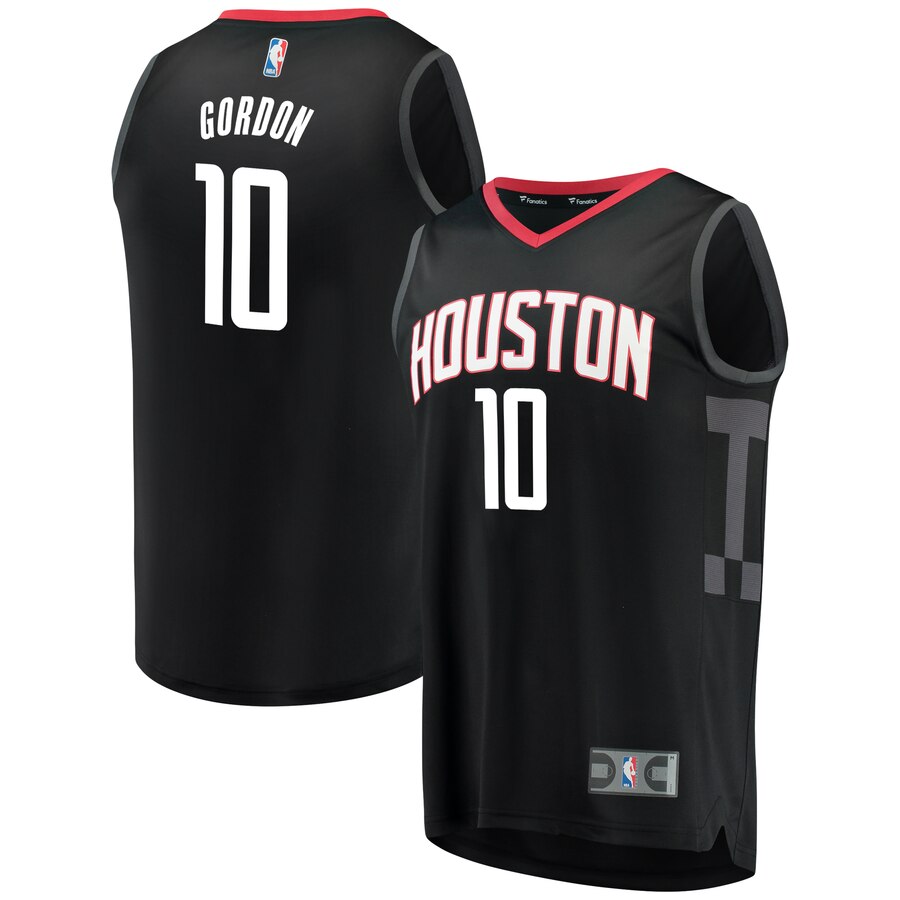 Eric Gordon Houston Rockets Fanatics Branded Fast Break Replica Player Basketball Jersey Black - Statement Edition