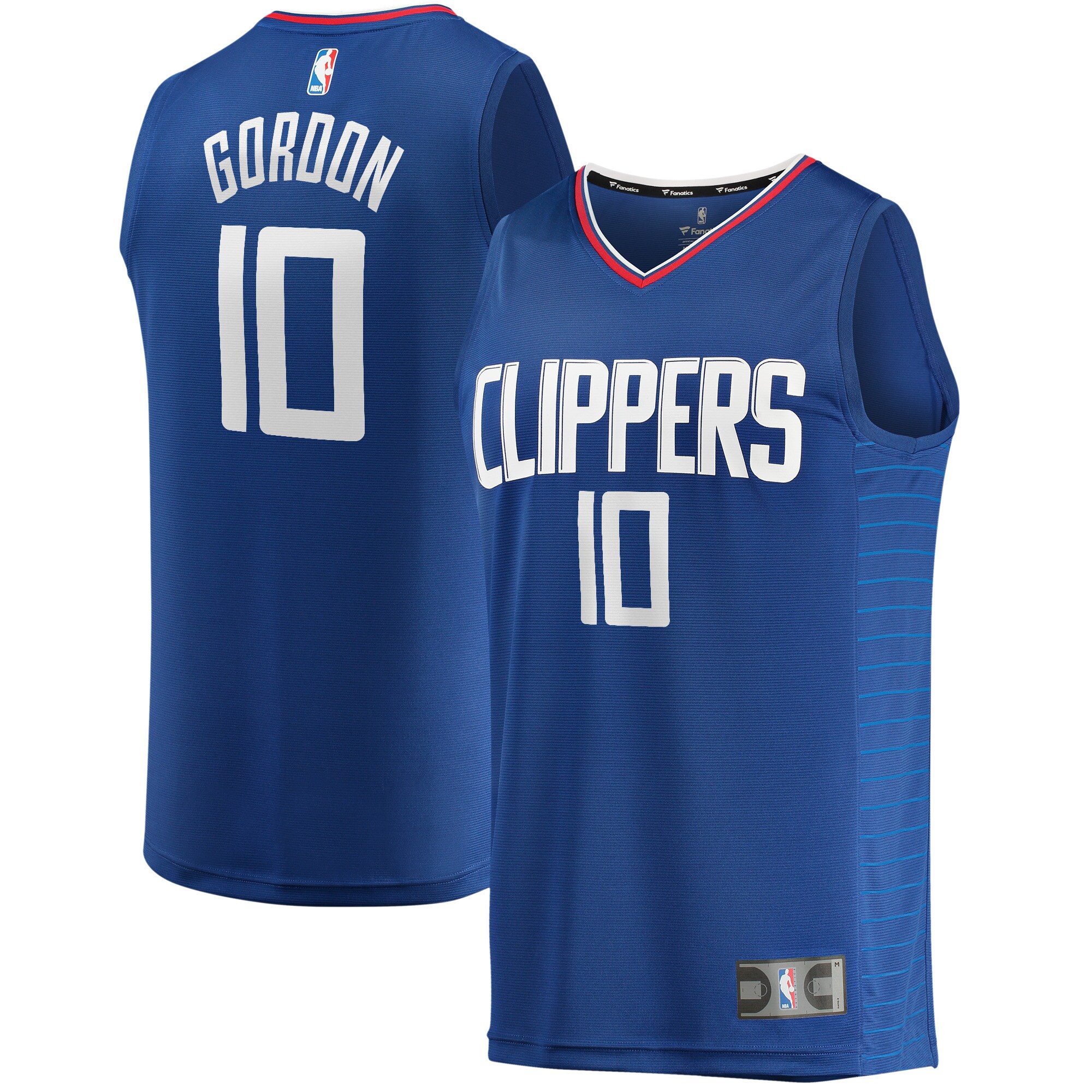 Alternative view of Eric Gordon La Clippers Fanatics Branded Youth Fast Break Player Basketball Jersey - Icon Edition - Royal