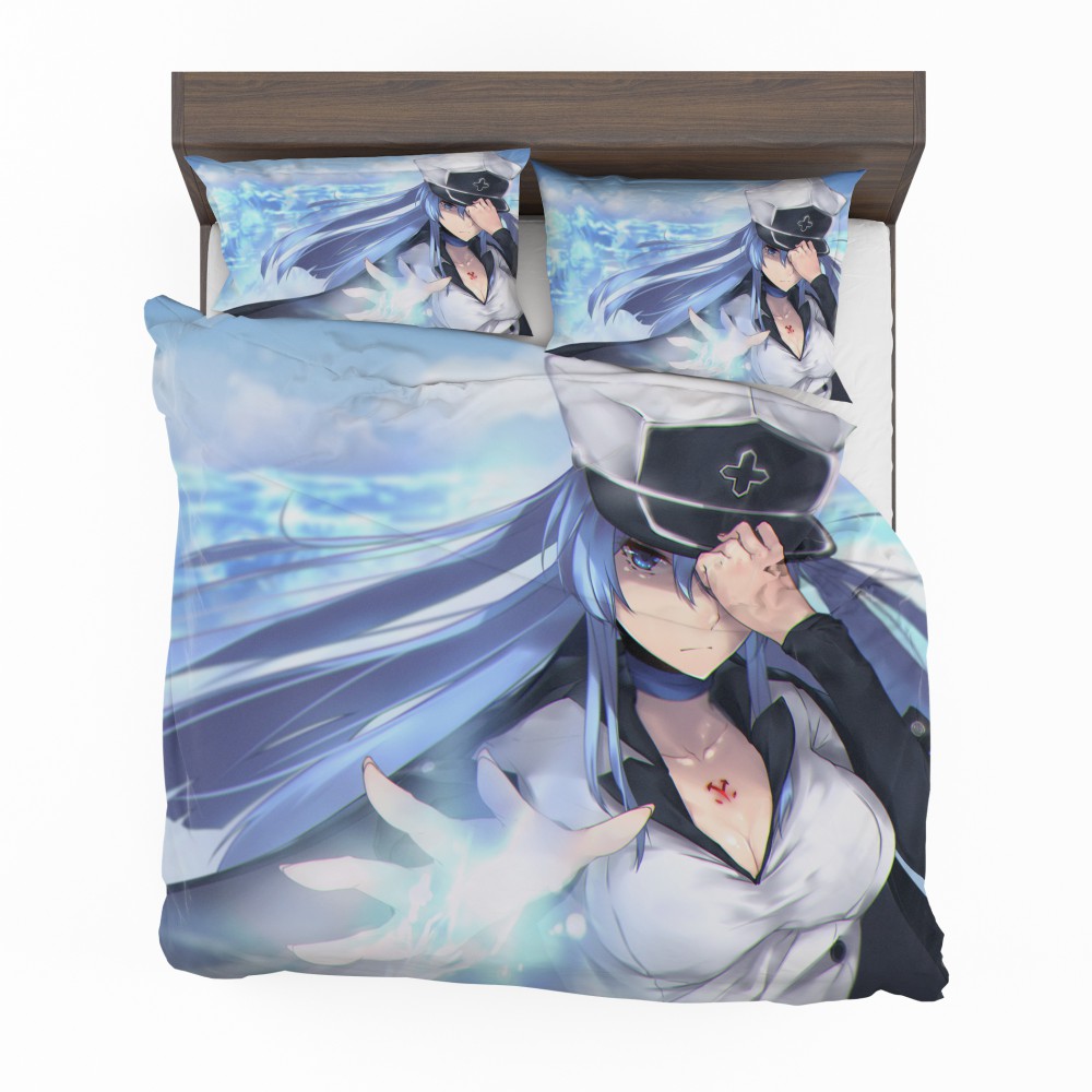 Alternative view of Esdeath Akame Ga Kill Japanese Bedding Set - Custom Bedding Set