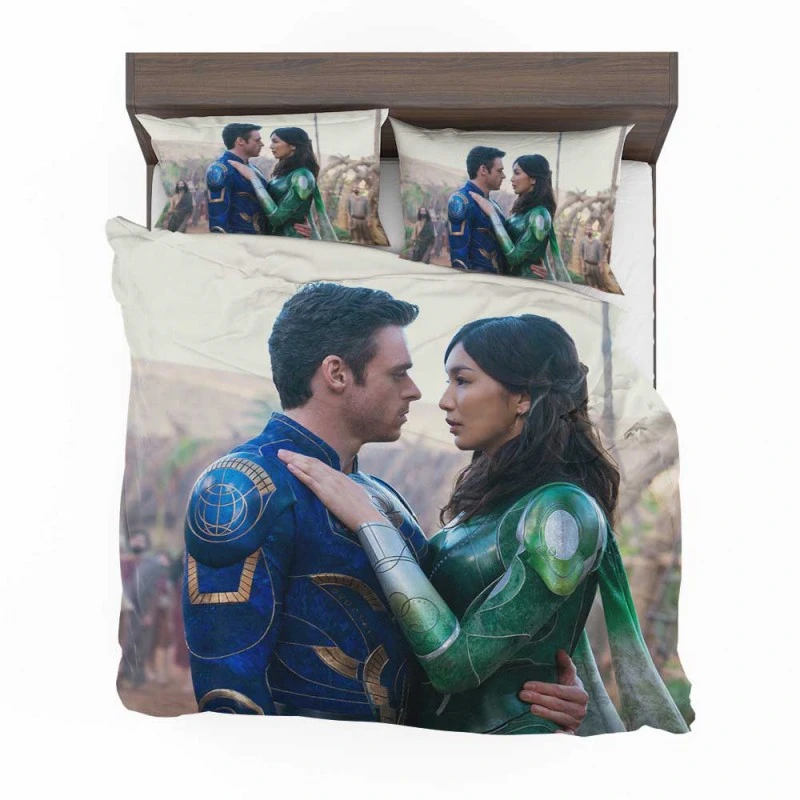 Alternative view of Eternals Movie Richard Madden Ikaris Bedding Set - Custom Bedding Set