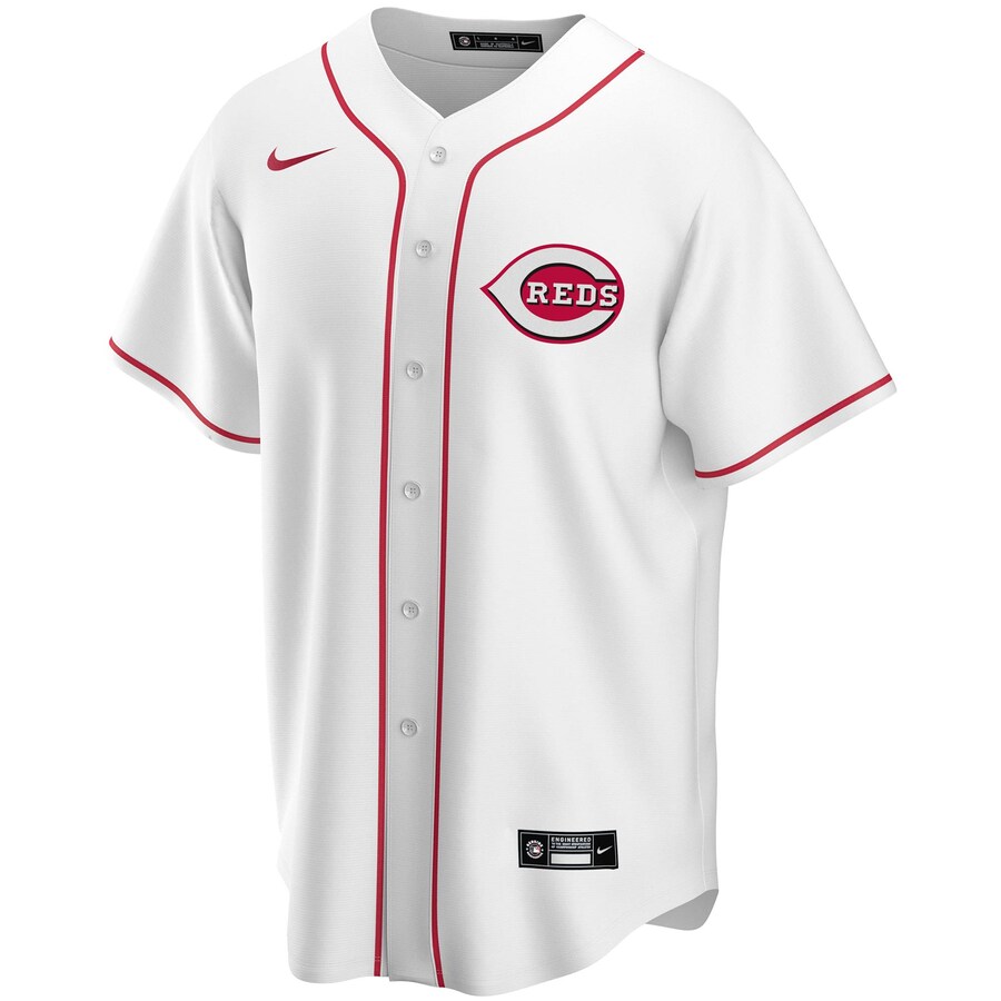 Alternative view of Eugenio Suarez Cincinnati Reds Home 2020 Replica Player Baseball Jersey ÃƒÂ¢Ã¢â€šÂ¬Ã¢â‚¬Å“ White