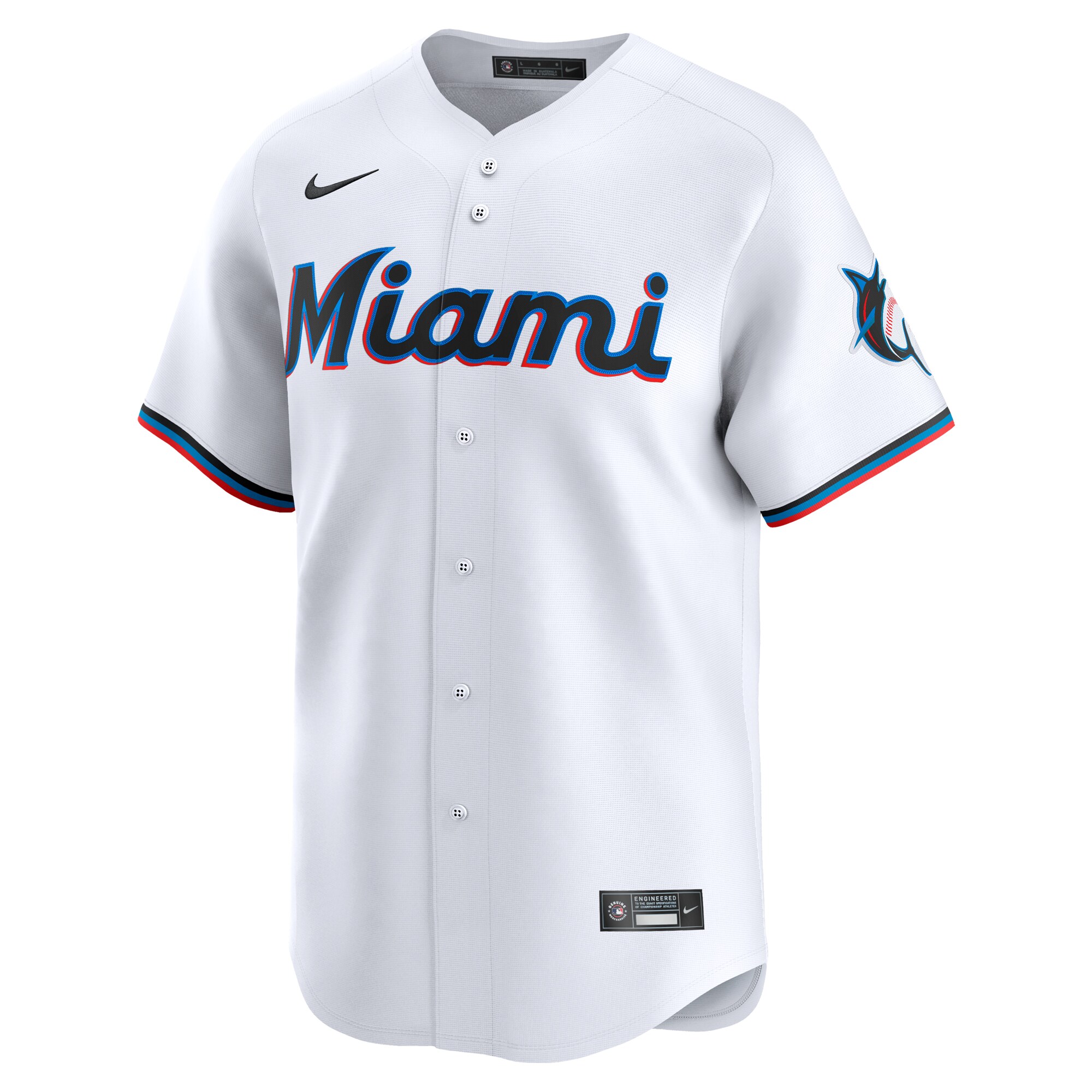 Alternative view of Eury PÃƒÆ’Ã‚Â©rez Miami Marlins Home Limited Player Baseball JerseyÃƒâ€šÃ‚Â ÃƒÂ¢Ã¢â€šÂ¬Ã¢â‚¬Å“ White