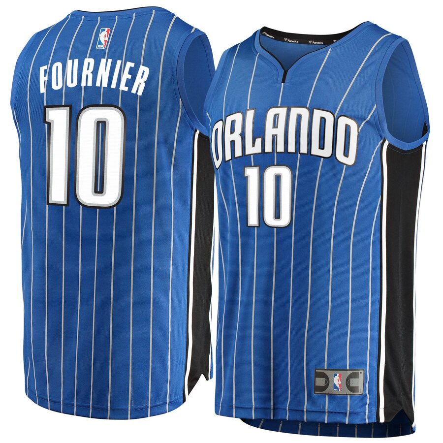 Evan Fournier Orlando Magic Fanatics Branded Fast Break Replica Jersey Blue - Icon Edition