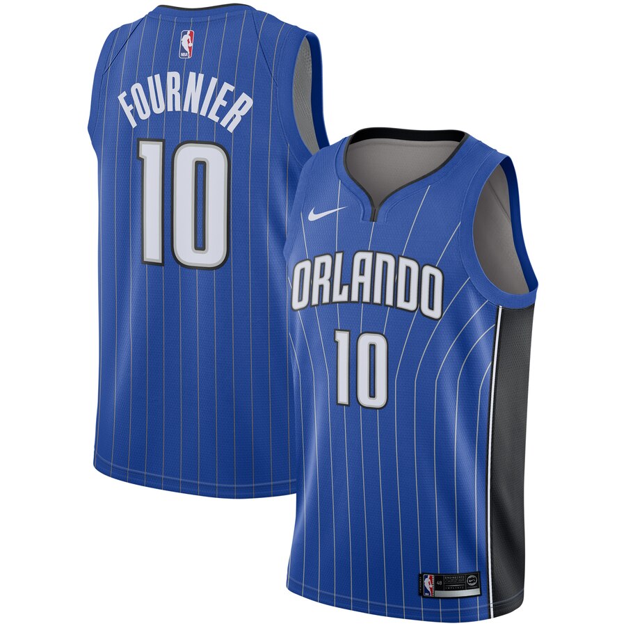 Evan Fournier Orlando Magic Replica Swingman Jersey - Icon Edition - Blue