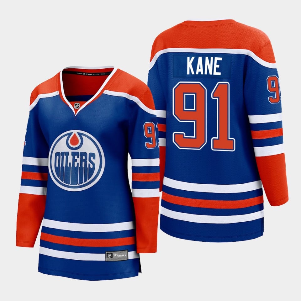 Evander Kane 19 Edmonton Oilers Home Hockey Jersey - Women - JS364 