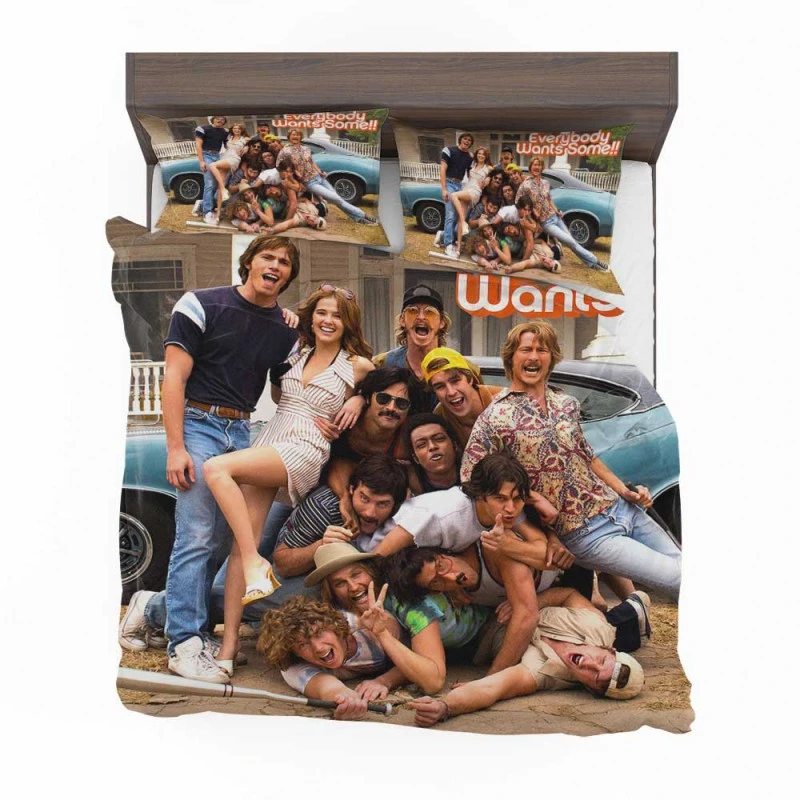 Alternative view of Everybody Wants Some!! Movie Bedding Set - Custom Bedding Set