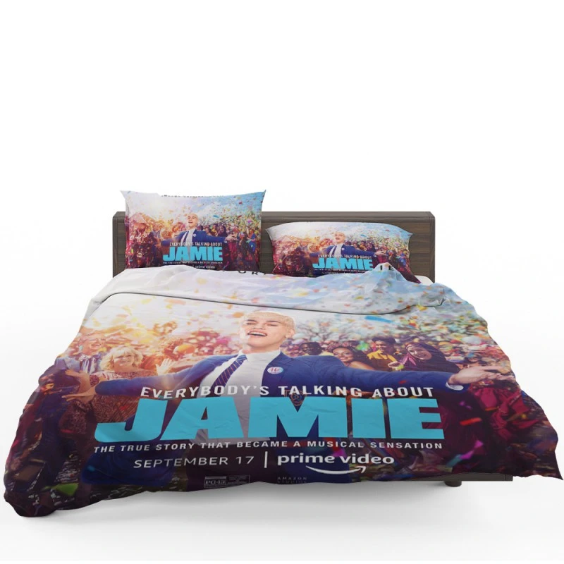 Everybodys Talking About Jamie Movie Frackles Max Harwood Bedding Set - Custom Bedding Set