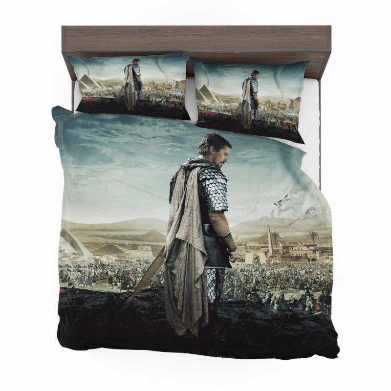 Alternative view of Exodus Gods And Kings Movie Christian Bale Bedding Set - Custom Bedding Set