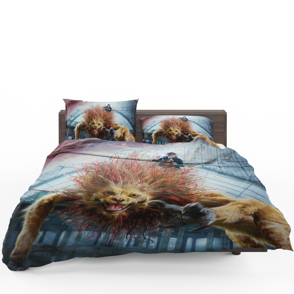 Fantastic Beasts The Crimes Of Grindelwald Movie Eddie Redmayne Bedding Set - Custom Bedding Set