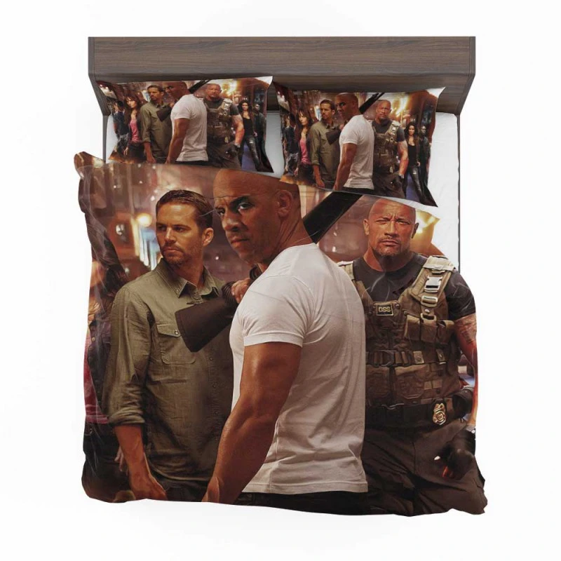 Alternative view of Fast & Furious 6 Movie Brian OConner Bedding Set - Custom Bedding Set