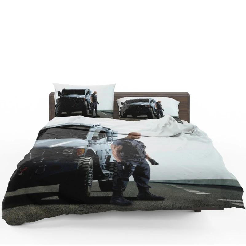 Fast & Furious 6 Movie Luke Hobbs Bedding Set - Custom Bedding Set