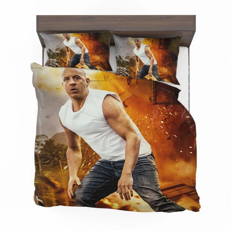 Alternative view of Fast & Furious 9 Movie Dominic Toretto Bedding Set - Custom Bedding Set