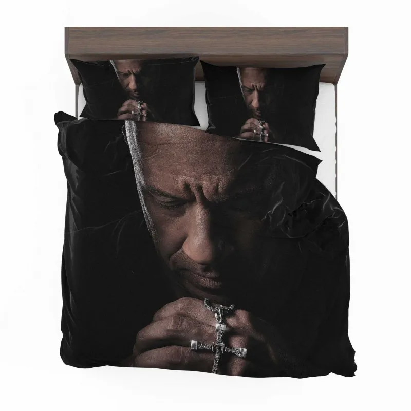 Alternative view of Fast X Ghost Rider Highway Of Hell Bedding Set - Custom Bedding Set