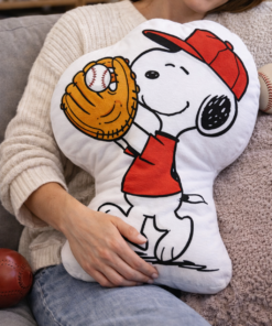 Alternative view of SnoopySport Pillow, Valentine'S Day Pillow