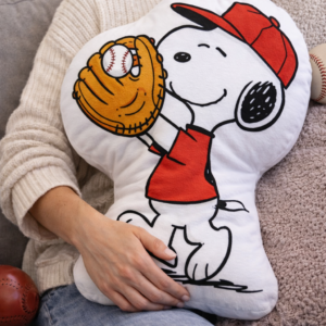 Alternative view of SnoopySport Pillow, Valentine'S Day Pillow