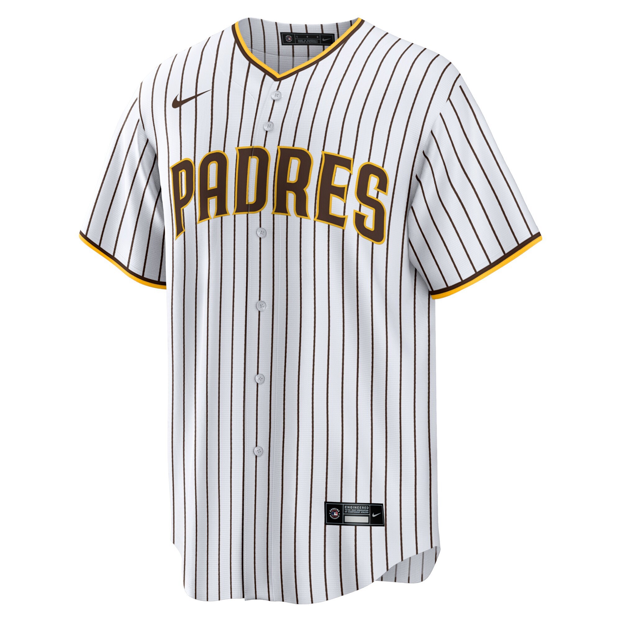 Alternative view of Fernando Tatis Jr. San Diego Padres Alternate Replica Player Baseball Jersey – White