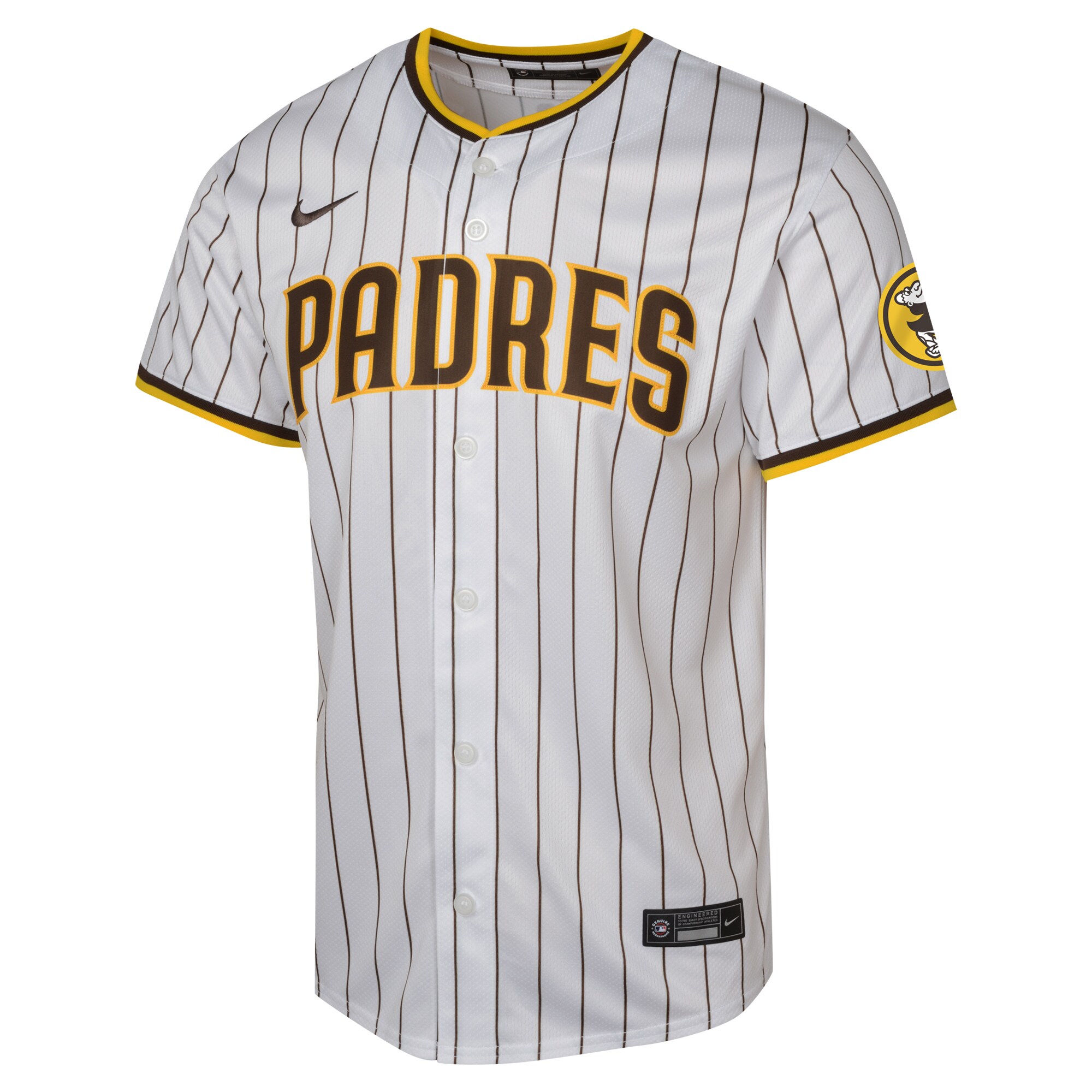 Alternative view of Fernando Tatis Jr. San Diego Padres Youth Home Limited Player Baseball Jersey – White