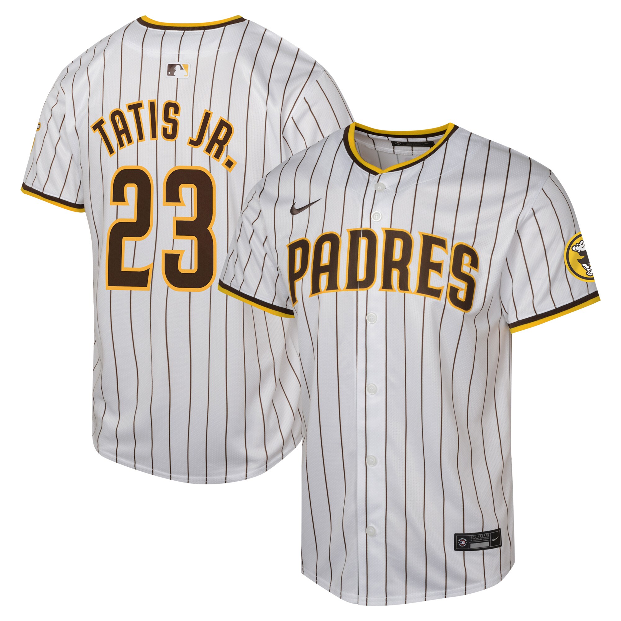 Fernando Tatis Jr. San Diego Padres Youth Home Limited Player Baseball Jersey – White