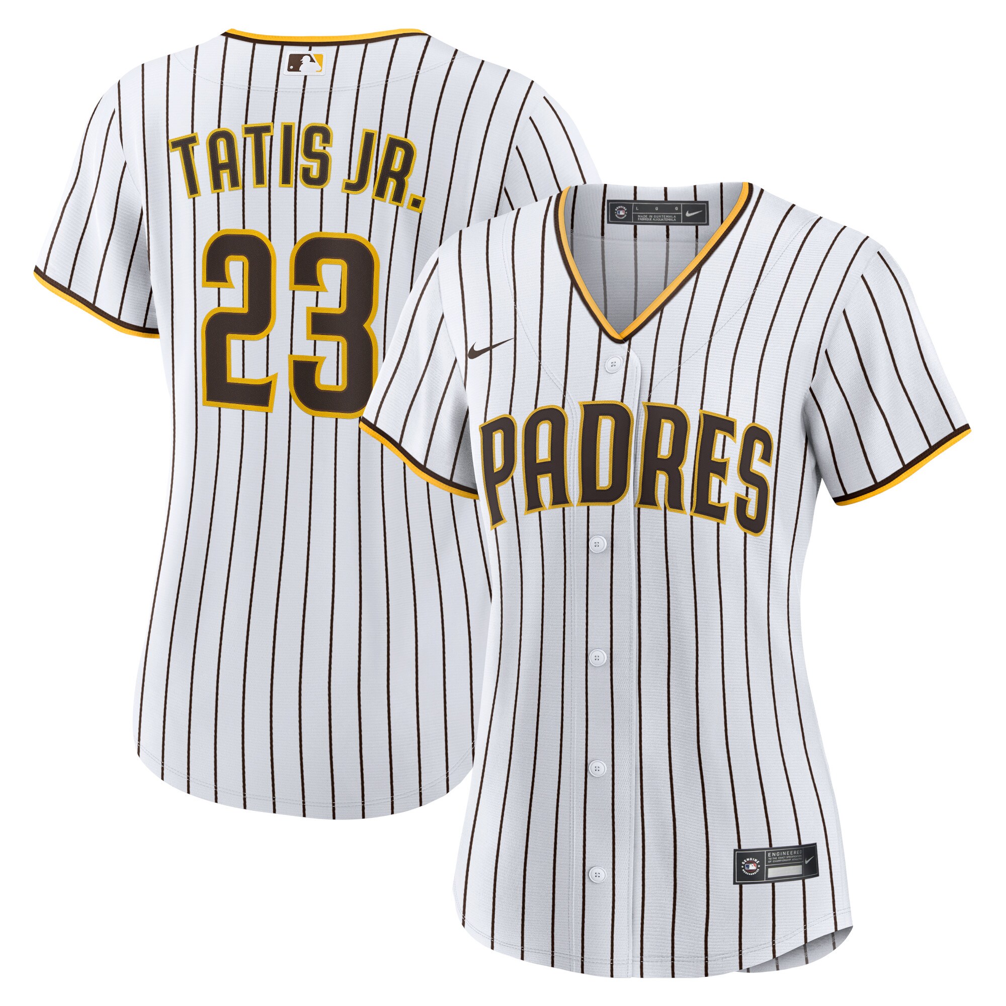 Fernando TatÃƒÆ’Ã‚Â­s Jr. San Diego Padres Women’s Road Replica Player Baseball Jersey – Brown