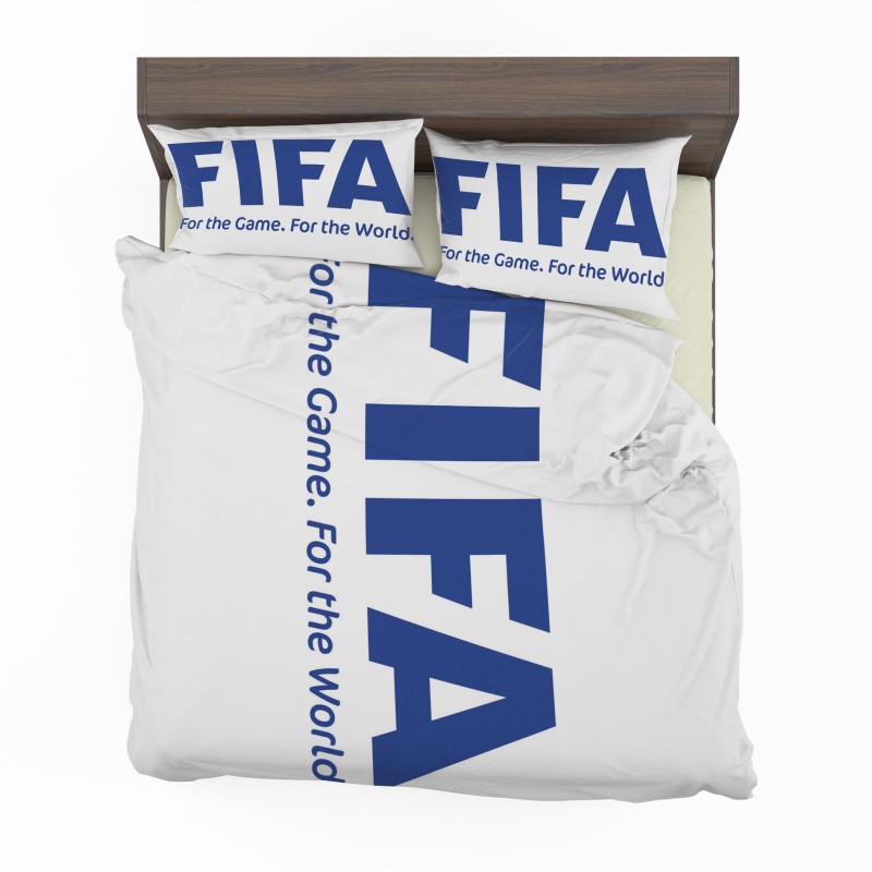 Fifa Foot Ball Bedding Set - Custom Bedding Set