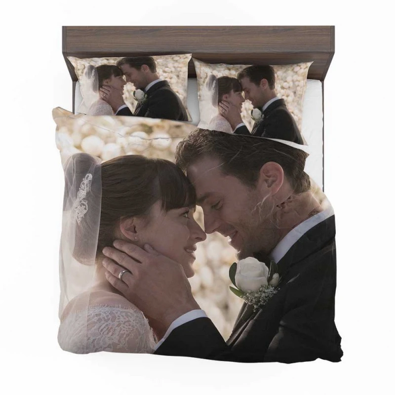 Alternative view of Fifty Shades Freed Movie Romantic Bedding Set - Custom Bedding Set