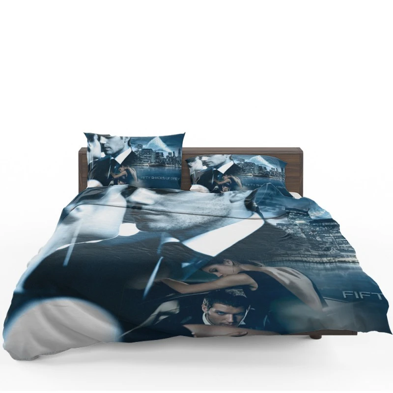 Fifty Shades Of Grey Movie Dakota Johnson Jamie Dornan Bedding Set - Custom Bedding Set