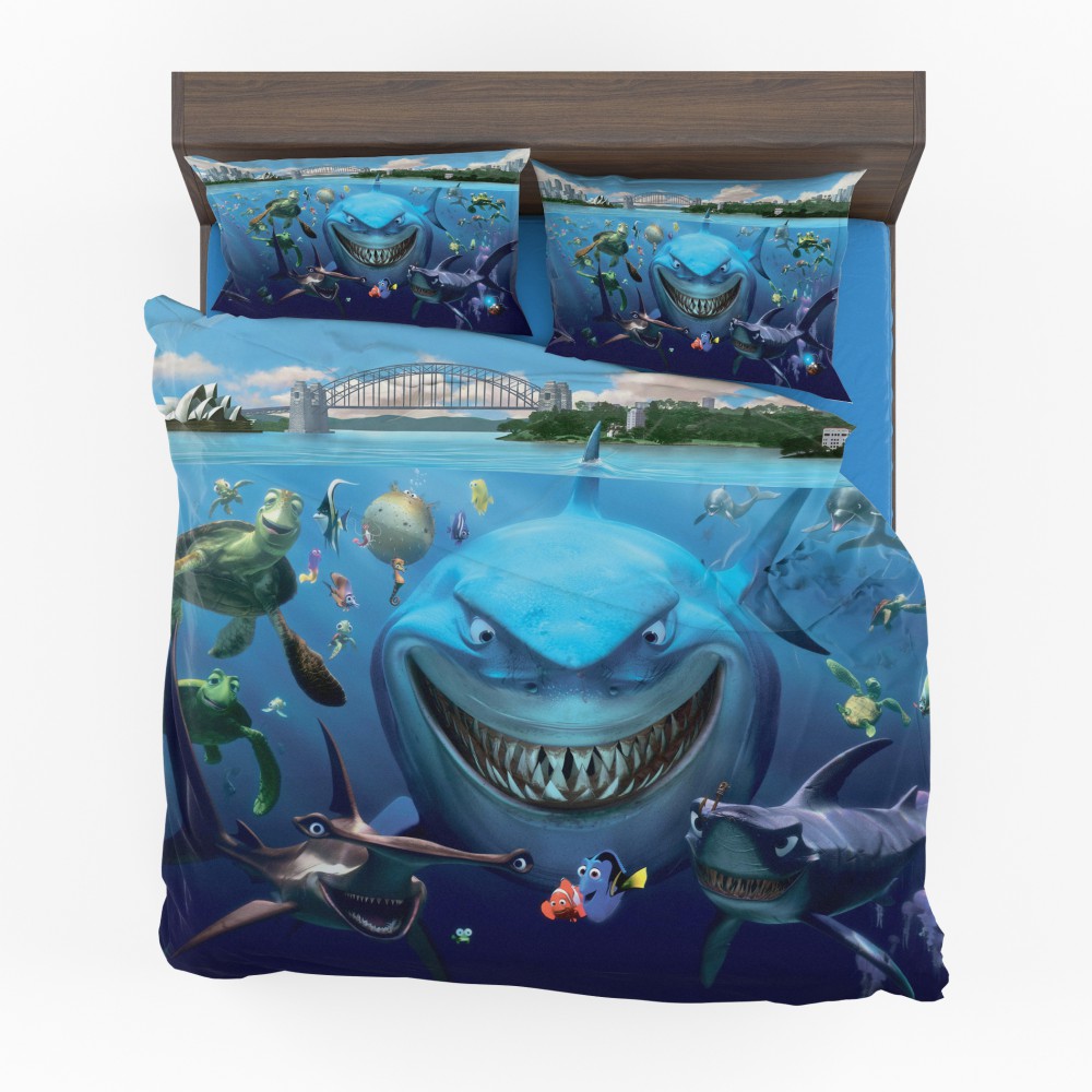 Finding Nemo Disney Movie Themed Bedding Set - Custom Bedding Set