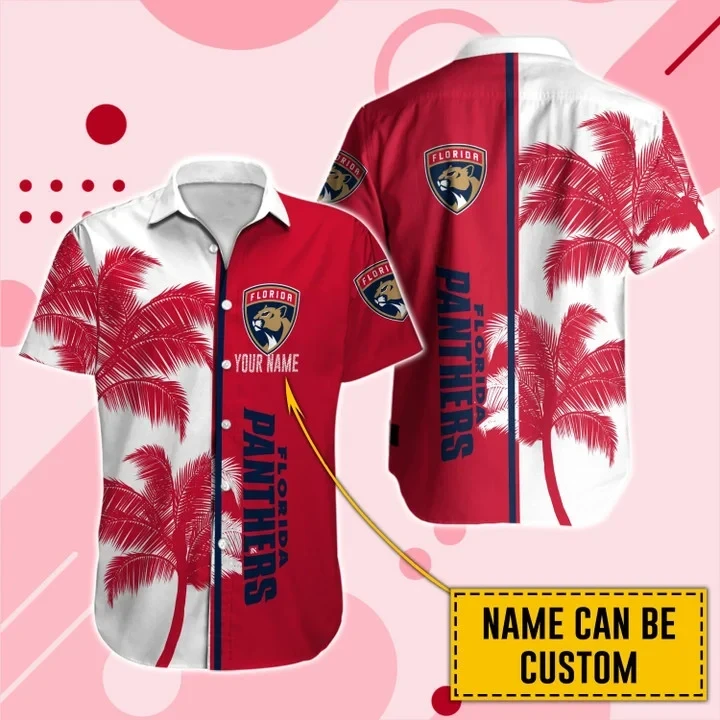 Alternative view of Florida Panthers Hawaiian Shirt And Set - Customized - JS578 