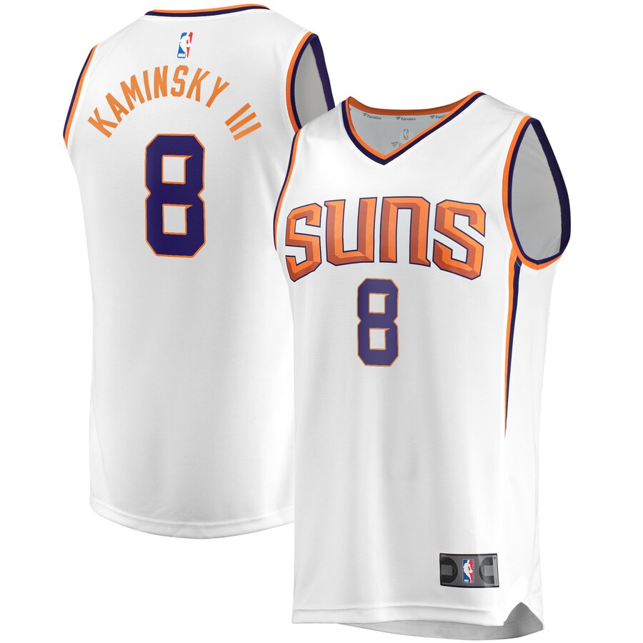 Frank Kaminsky Iii Phoenix Suns Fanatics Branded Fast Break Player Jersey – Association Edition – White