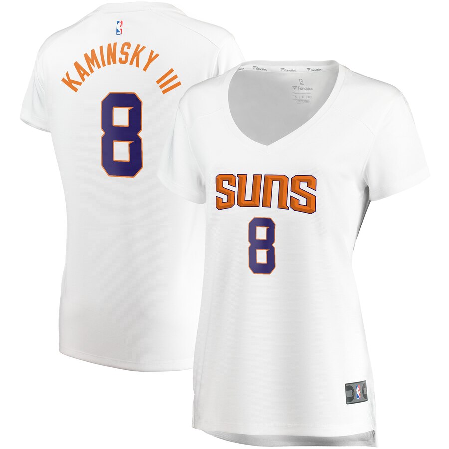 Frank Kaminsky Iii Phoenix Suns Fanatics Branded Women's Fast Break Player Basketball Jersey - Association Edition - White