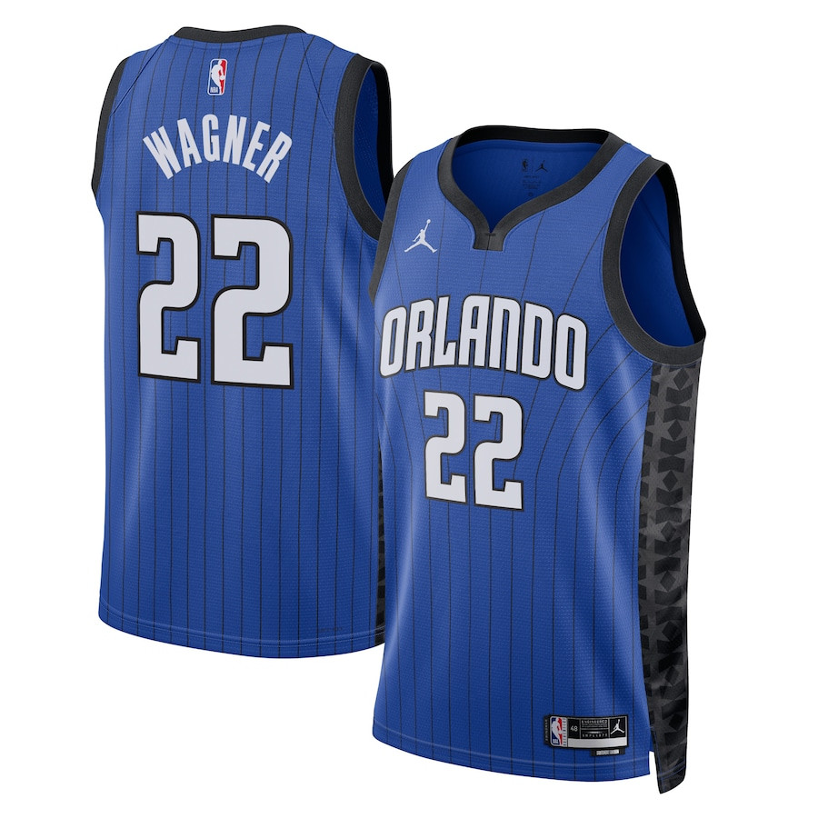 Franz Wagner 22 Orlando Magic Unisex Swingman Basketball Jersey - Statement Edition - Royal - JS226 