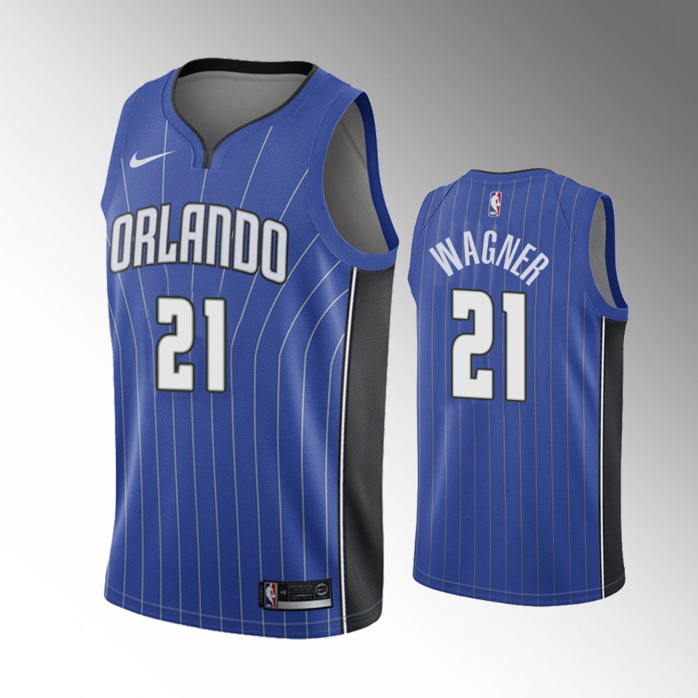 Franz Wagner Orlando Magic 2021 Icon Edition Blue Basketball Jersey