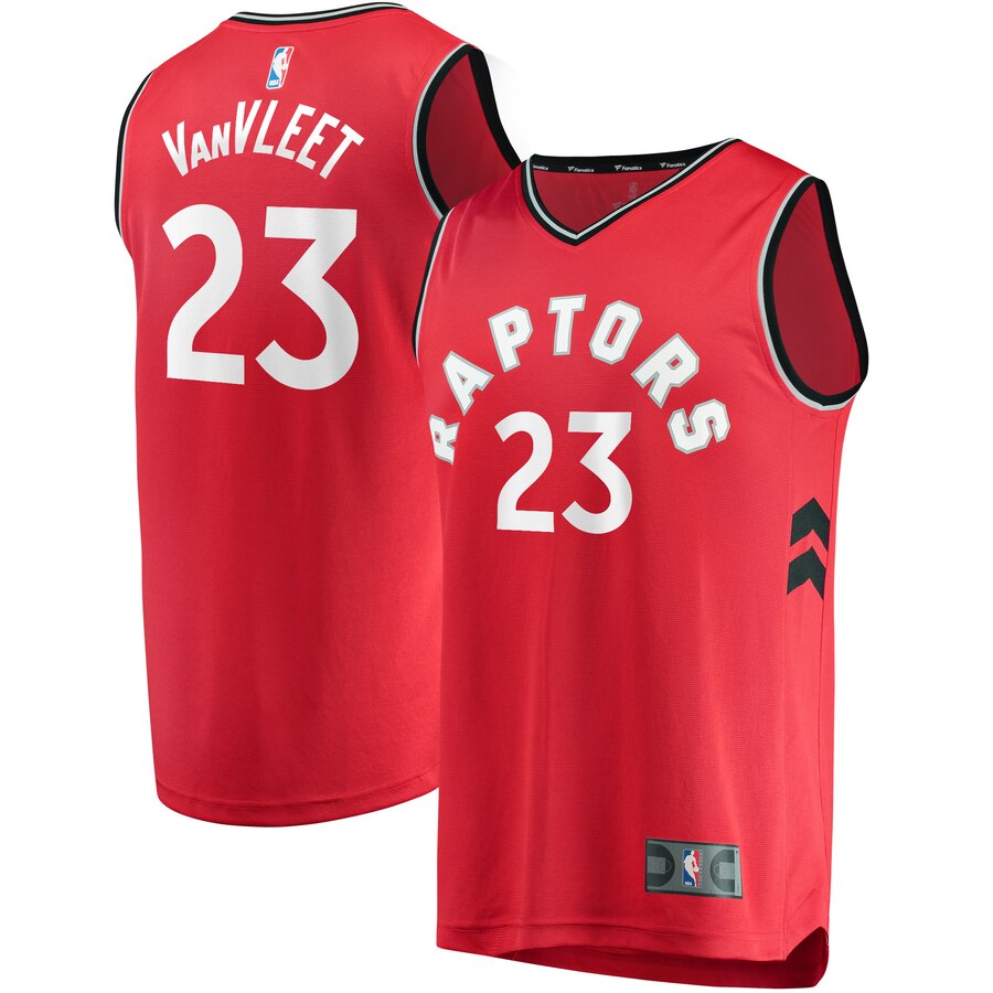 Fred Vanvleet Toronto Raptors Fanatics Branded Fast Break Replica Player Basketball Jersey - Red - Icon Edition