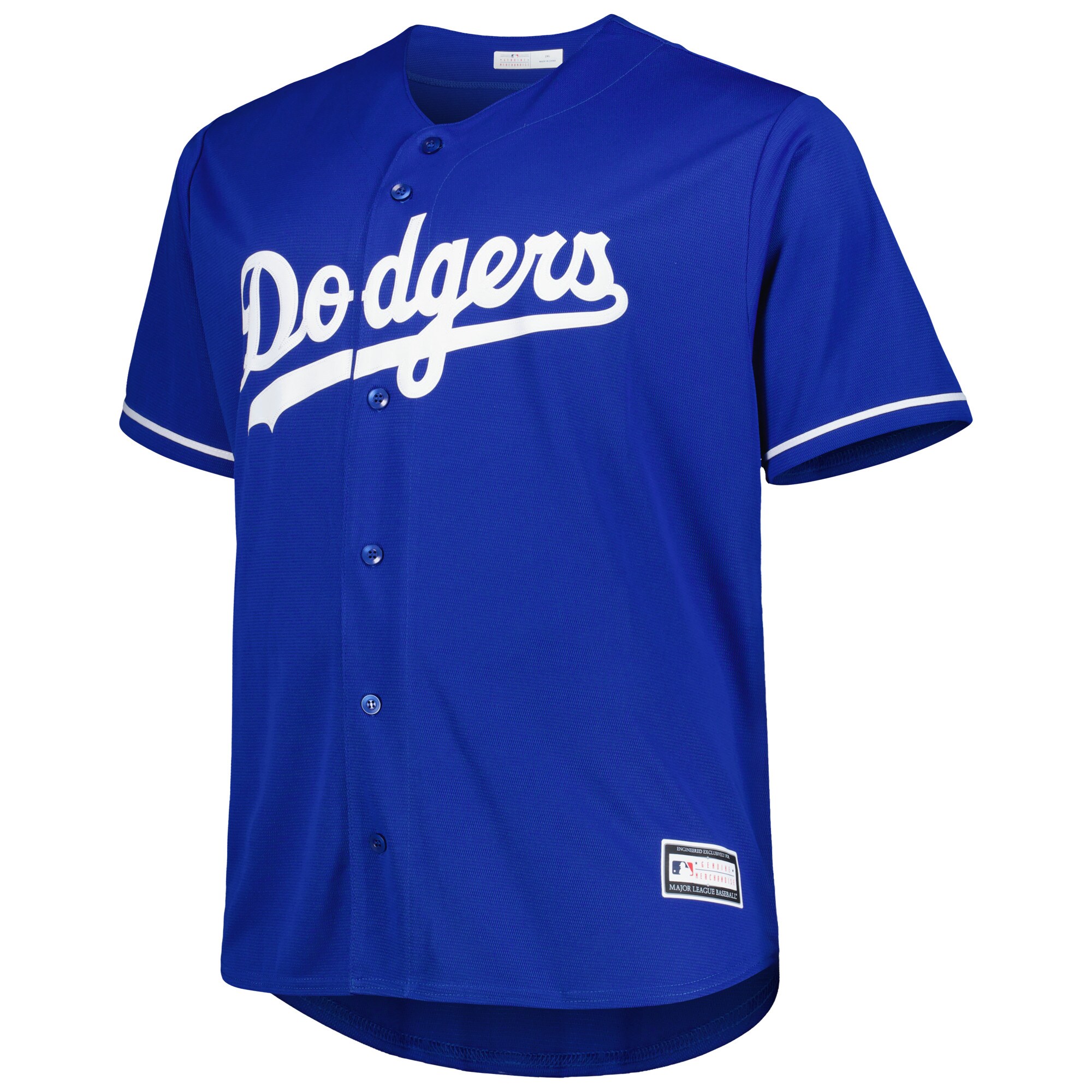 Alternative view of Freddie Freeman Los Angeles Dodgers Big & Tall Replica Player Baseball Jersey - Royal