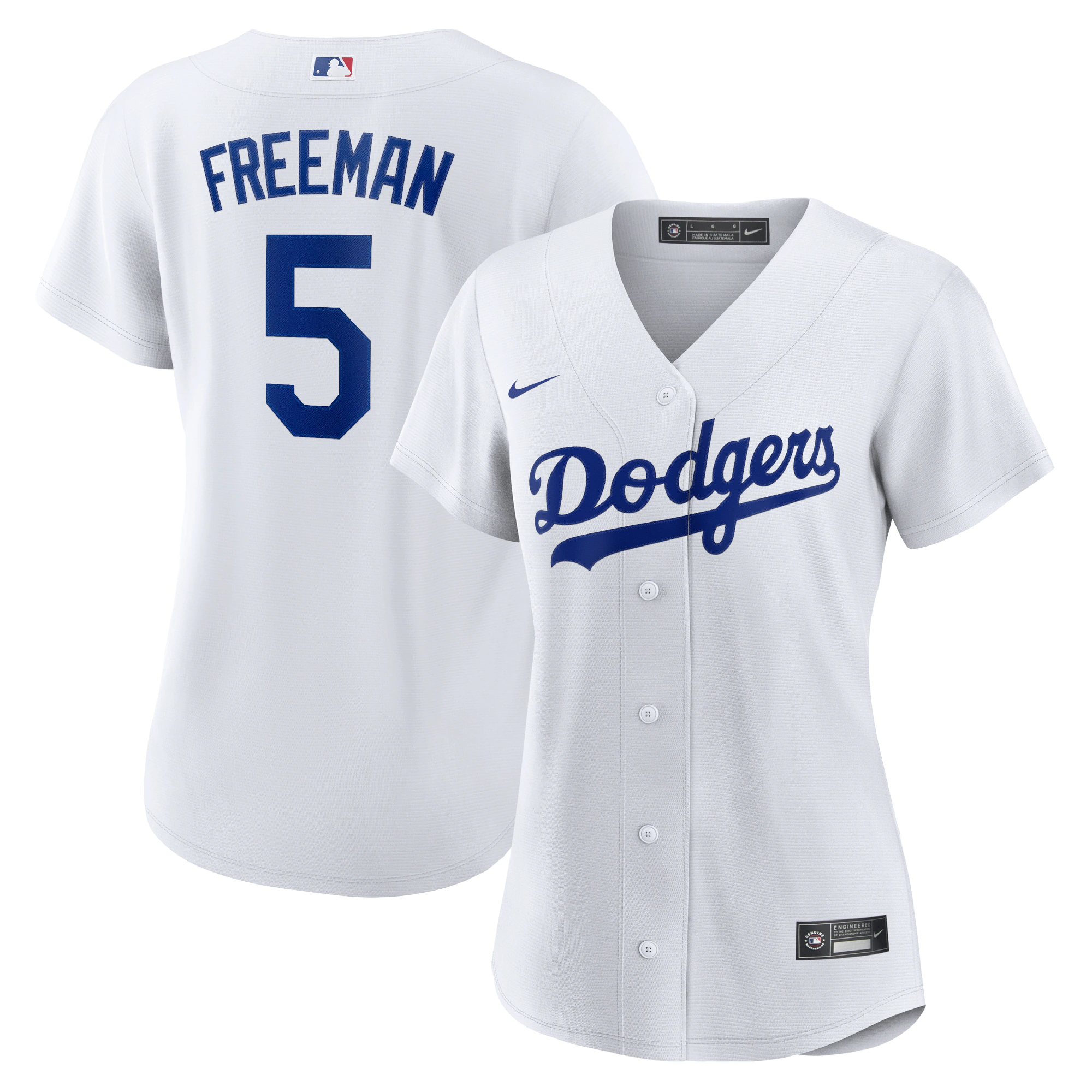 Freddie Freeman Los Angeles Dodgers Women’s Replica Player Baseball Jersey – White