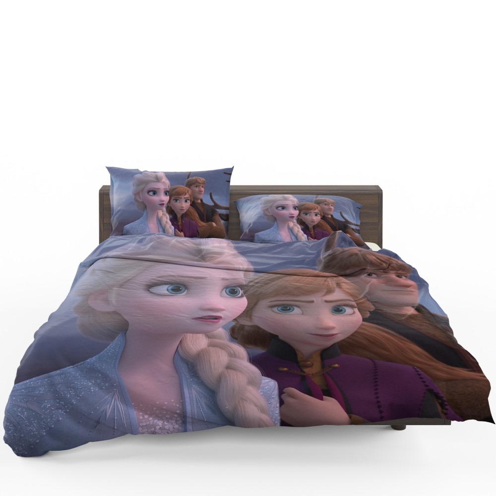 Frozen 2 Movie AnnaElsaKristoff Bedding Set - Custom Bedding Set