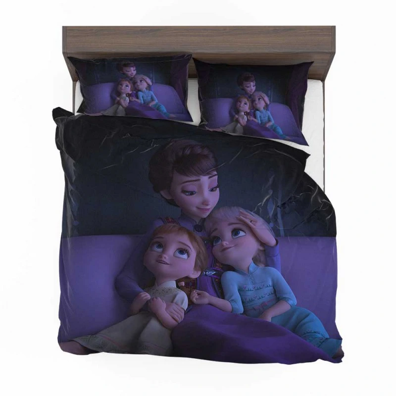 Alternative view of Frozen 2 Movie Elsa Anna Queen Iduna Bedding Set - Custom Bedding Set