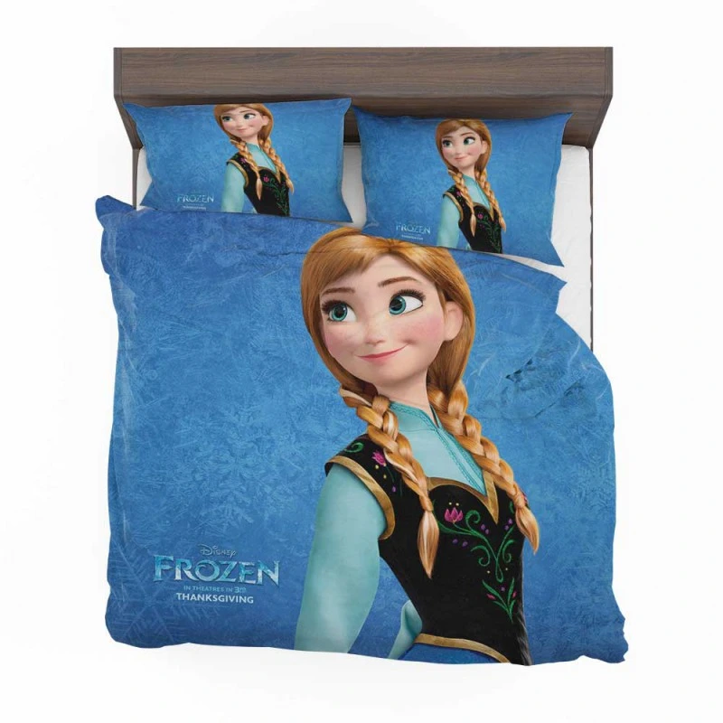 Alternative view of Frozen Animated Movie Anna Bedding Set - Custom Bedding Set