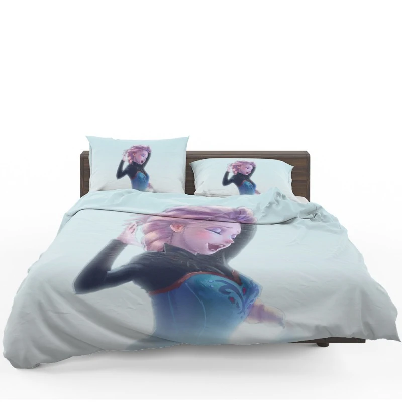 Frozen Children Film Elsa Bedding Set - Custom Bedding Set