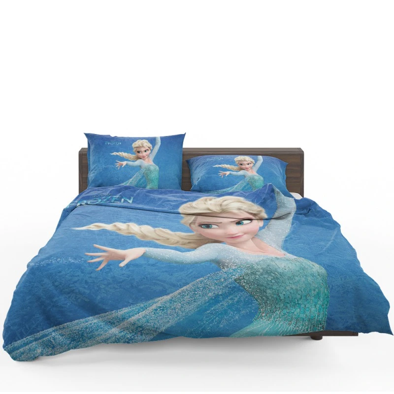 Frozen Movie Elsa Princess Bedding Set - Custom Bedding Set