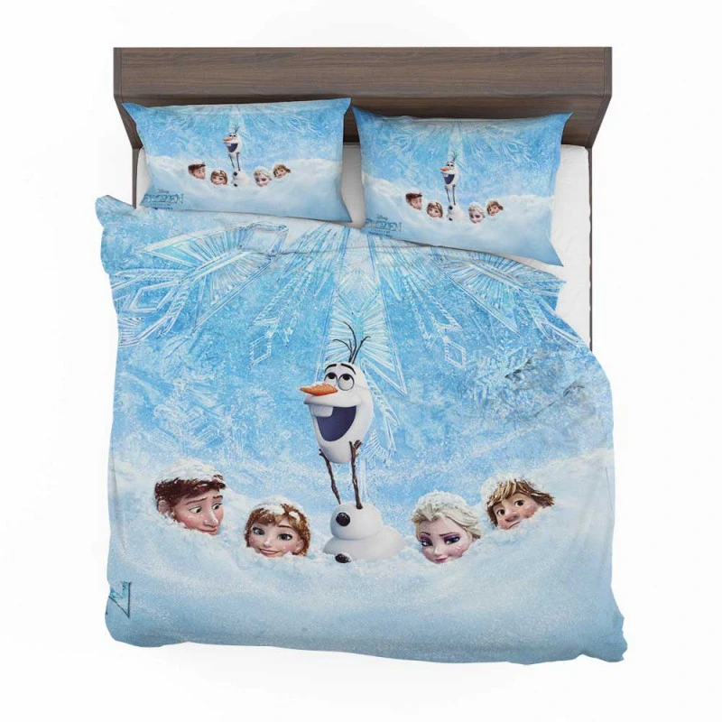 Alternative view of Frozen Movie Poster Bedding Set - Custom Bedding Set