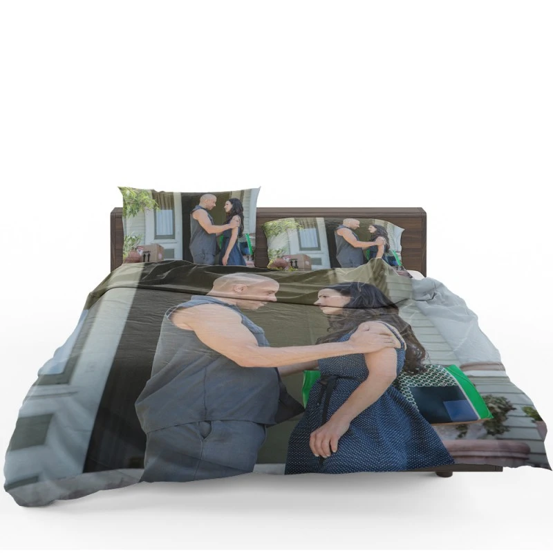 Furious 7 Movie Dom And Mia Bedding Set - Custom Bedding Set