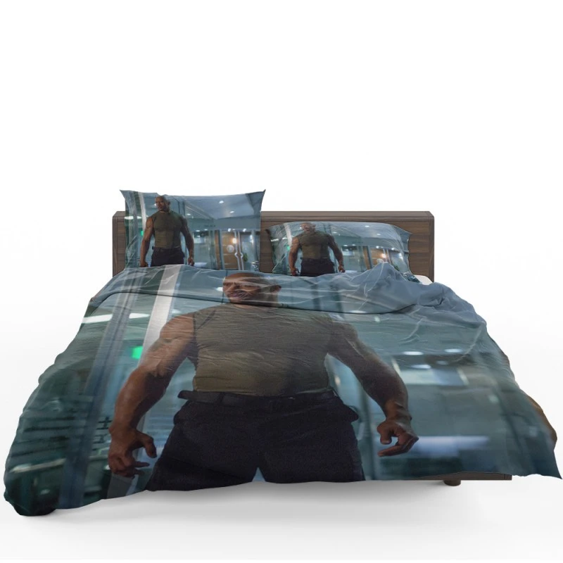 Furious 7 Movie Dwayne Johnson Bedding Set - Custom Bedding Set