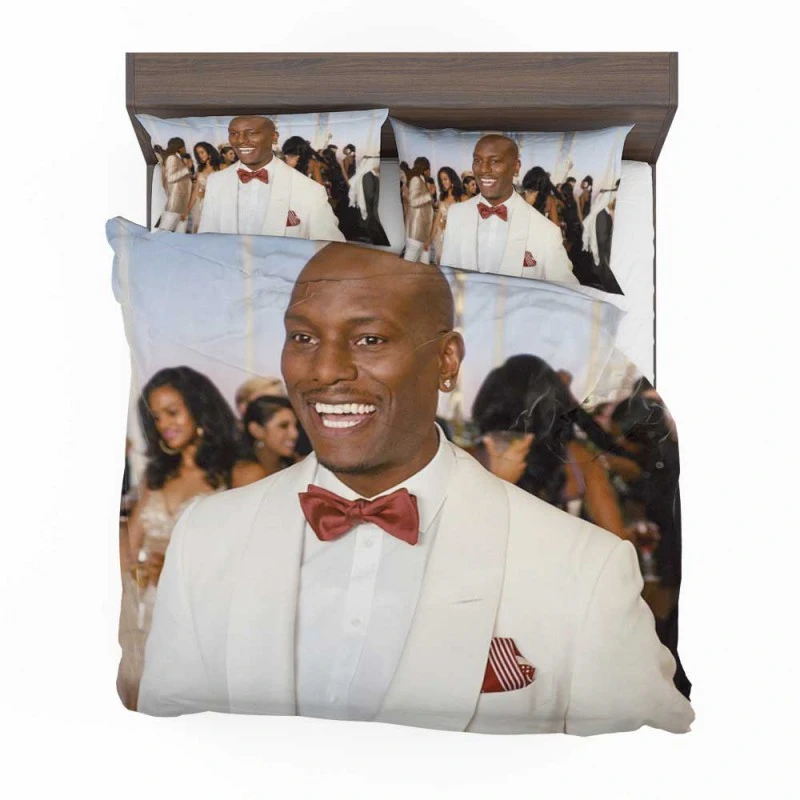 Alternative view of Furious 7 Movie Tyrese Gibson Roman Pearce Bedding Set - Custom Bedding Set