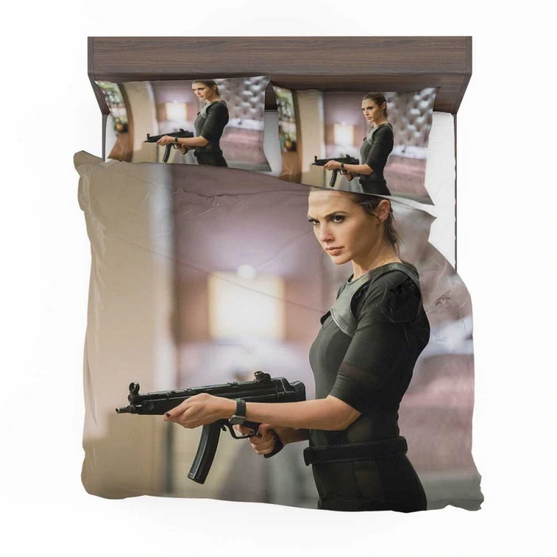 Alternative view of Gal Gadot Movie Keeping Up With The Joneses Bedding Set - Custom Bedding Set