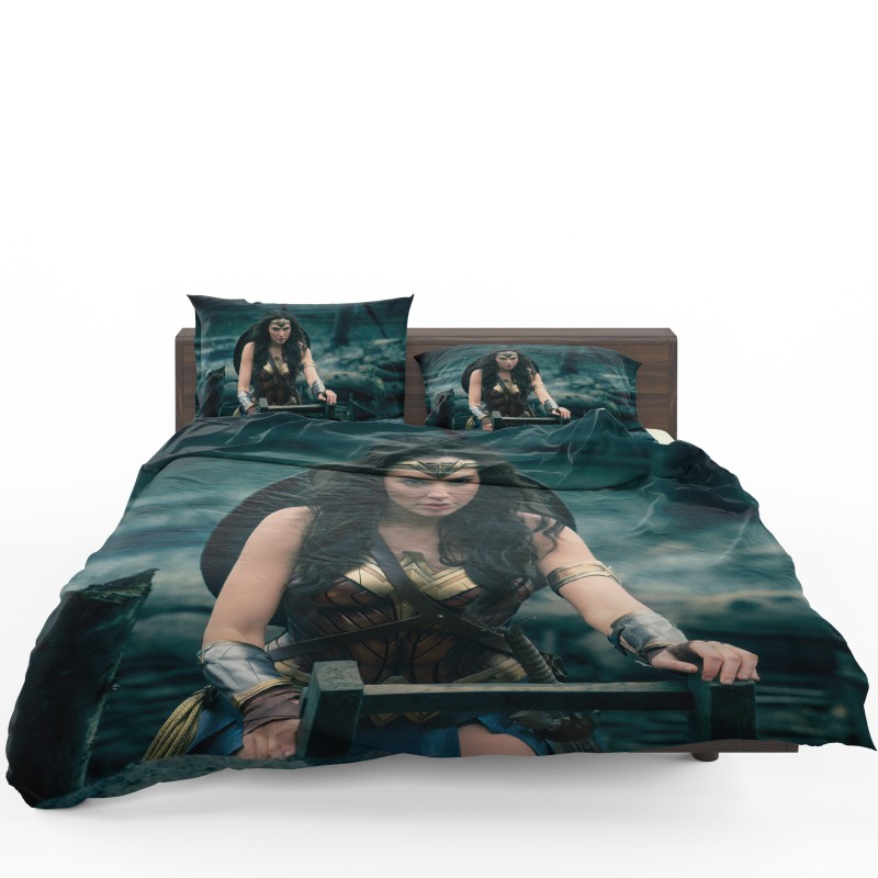 Gal Gadot Wonder Woman Bed In A Bag Set - Custom Bedding Set